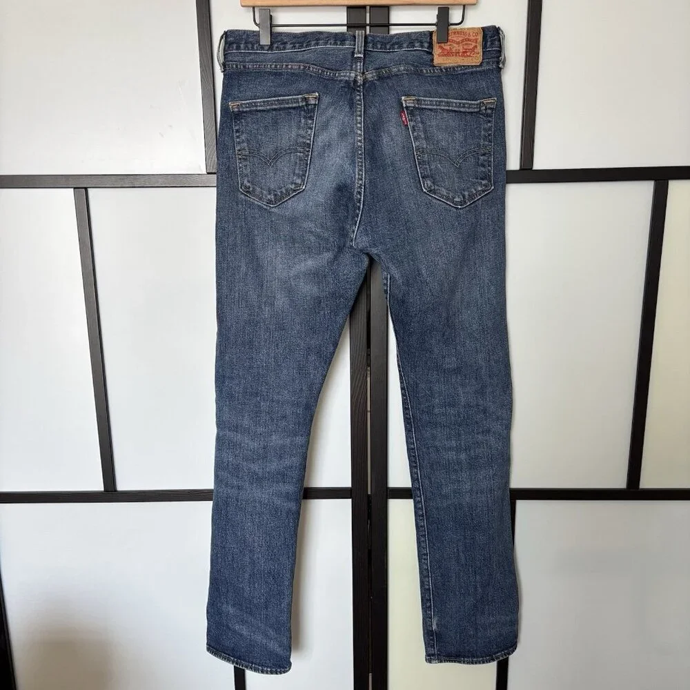 Levi's 501 Men Pants 33X32 Denim Original‎ Fit Straight Button Fly (waist 32)